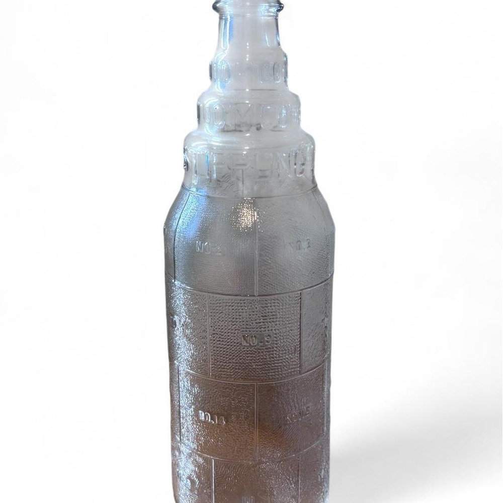 Vintage Industrial Glass Mold Texture Test Patent Trial Bottle Overmyer Molds